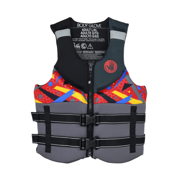 Adult Life Jacket PFD L/XL Adjustable Flotation Vest Eco-Friendly Water Safety Vest with Recycled Materials for Boating Kayaking and Fishing