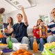 thumbnail image 5 of Party Mix - 26 Ounce Barrel - Tasty Snack Mix Includes Corn/Nacho Tortillas, Pretzels, BBQ Corn Chips and Cheese Curls, Easy and Quick Party Snacks, Cholesterol Free and Trans-Fat Free, 5 of 5