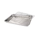 thumbnail image 3 of Bandeja para hornear, bandeja para hornear con rejilla, recipiente para alimentos de fácil limpieza, bandeja para hornear de metal, 40 cm x 30 cm x 48 cm, 3 of 9