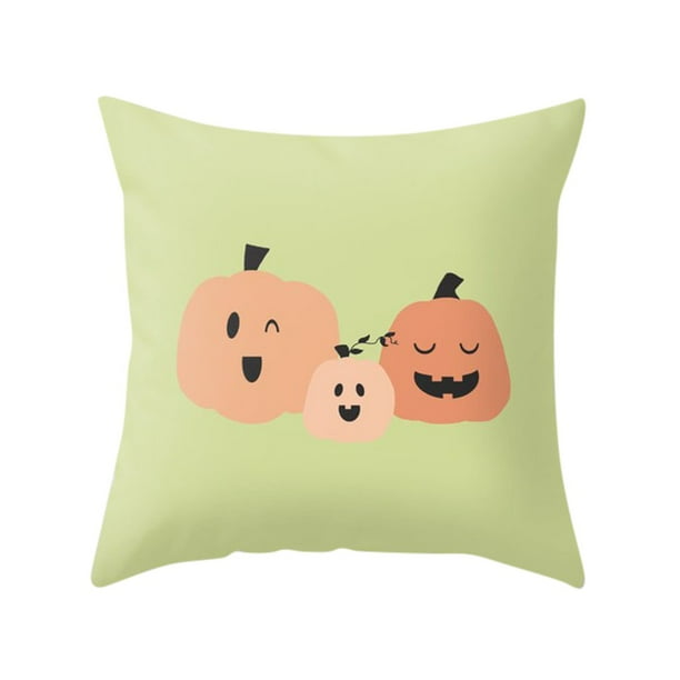 Fiudx Ofertas Relámpago Funda De Almohada Decorativa Para Halloween, Funda De Almohada Para Sofá, Funda De Cojín Para Cintura, 1 Unidad
