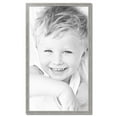 thumbnail image 2 of ArtToFrames 28" x 49" Classic Silver Picture Frame, 28x49 inch Silver Wood Poster Frame (WOM-4926), 2 of 7