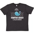 thumbnail image 3 of Inktastic Newport Beach California Whale Watching Youth T-Shirt, 3 of 5