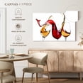 thumbnail image 5 of Elephant Stock Splashing Wine Wall Art - Horizontal Canvas Wall Art - Living Room Wall Decor - Food And Drink Canvas - White And Red Decor - 12" x 8", 5 of 8
