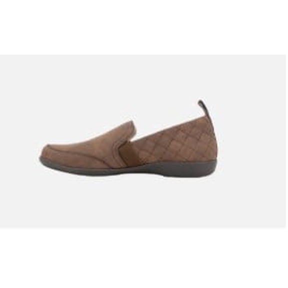 JSPORT Lisa Women's Slip-On Casual Shoes, Brown, Memory Foam Insole, US Size 8