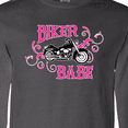 thumbnail image 4 of Inktastic Biker Babe Long Sleeve T-Shirt, 4 of 5