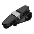 thumbnail image 2 of Cheers.US Glasses Holders for Car Sun Visor, Sunglasses Holder Clip Hanger Eyeglasses Mount, Double-Ends Clip and 180 Degree Rotational Car Glasses Holder with Ticket Card Clip, 2 of 7