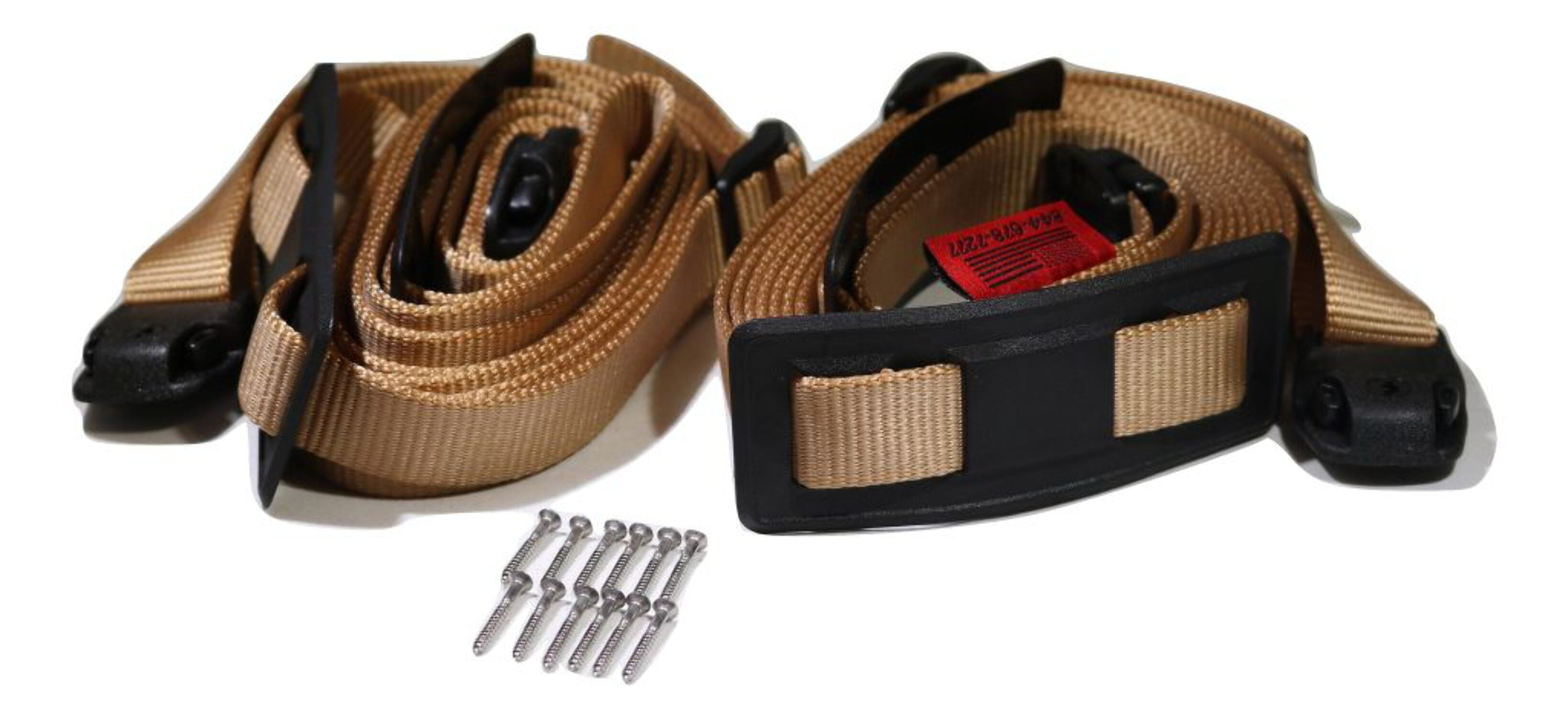 Tan Spa Cover Hot Tub Wind Strap Complete Kit Nexus Locks 10 Ft | SCL10TN-KIT