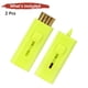 thumbnail image 4 of Cepillo Retráctil para Palos de Golf Uxcell [2PCS] - Limpiador de Ranuras de Doble Cara para Golfista - [Amarillo-2.3IN], 4 of 7