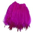thumbnail image 1 of 50 piezas de plumas naturales de 5 a 8 pulgadas para manualidades y decoración de ropa. Rosa roja, 1 of 7