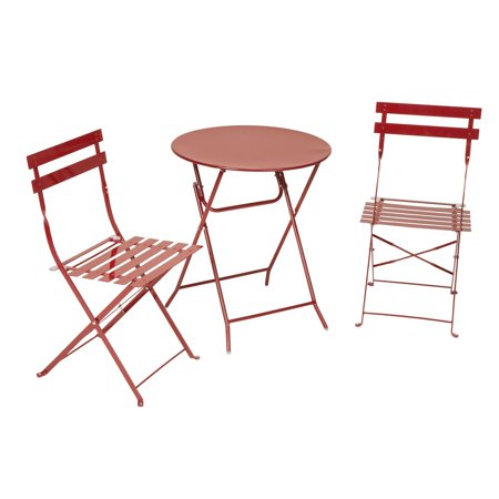 Cosco 3 Piece Folding Outdoor Bistro Set