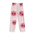thumbnail image 5 of Goofa Cute Pig Nose Printed Soft Pajama Pants for Men, Wide Leg Comfy Casual Lounge Yoga Pants-Large, 5 of 9