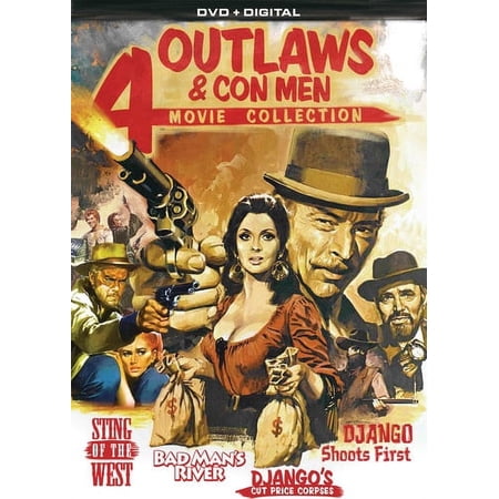 Outlaws & Con Men: 4 Movie Collection (DVD), Mill Creek, Western