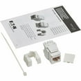 thumbnail image 7 of CAT6 KEYSTONE JACKS 10 PACK 4PPOE WHITE, 7 of 7
