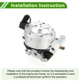 thumbnail image 3 of Unique Bargains No.4GD199381C Engine Motor Mount for Audi A6L 4X8, C7 2012-2015 2.0T MT Durable Silver Tone Right Engine Mounting 1 Pc, 3 of 6