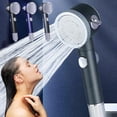 thumbnail image 1 of ¡Precios de Liquidación!, Cabezal de ducha presurizado Daispray, cabezal de ducha de mano presurizado potente y universal, filtro para grifo de baño, bañera doméstica Akmoler, 1 of 9
