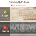 thumbnail image 7 of OldPAPA Soft Fluffy Area Rug Modern Shaggy Bedroom Rugs for Kids Room Nursery Rug Floor Carpets, 3'x 5', 7 of 7