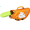 Orange Rabbit, variant on Dog Life Jacket, Cute Green Dinosaur Dog Life Vest for Small Medium Dogs, Adjustable Pet Swimming Vest with Buoyancy Support, Puppy Floatation Jacket for Beach, Pool, Boating & Summer Water