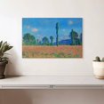 thumbnail image 2 of Elephant Stock Poppy Field Giverny 1891 Wall Art - Horizontal Canvas Wall Art - Living Room Wall Decor - Nature Canvas - Blue And Gray Decor By Claude Monet - 12" x 8", 2 of 8