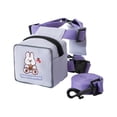 thumbnail image 4 of Arnés encantador de la mochila del perro, mochila de los bocados de los perros, portador del mismo del animal doméstico de la mochila del arnés , Violeta S, 4 of 8