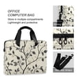 thumbnail image 4 of FORMRS 16" Laptop Bag Carrying Sleeve Case with Handle Travel Shoulder Briefcase, Leaves Pattern, 4 of 8