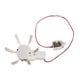 thumbnail image 1 of Motor de apertura y cierre automático de flores artificiales para bricolaje, versátil, compacto y mecánico. Blanco, 1 of 9