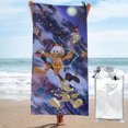 thumbnail image 1 of Toalla de baño GarField, toalla de playa de microfibra de secado rápido, toalla de baño de gran tamaño a prueba de arena para adultos y niños, accesorios de playa para viajes y campamentos para, 1 of 8