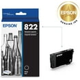 thumbnail image 2 of 822 DURABrite Ultra Ink Standard Capacity Black Cartridge (T822120-S) Works with WorkForce Pro WF-3820,3823, 4820, 4830, 4833, 4834, 2 of 4