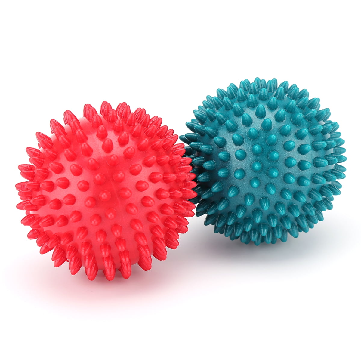 TORUBIA Pack of 2 Muscle Spiky Massage Balls, Hard Combo Foot Massage