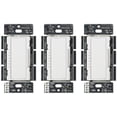 thumbnail image 1 of Interruptor de intensidad Lutron Maestro LED+ 150 W blanco (paquete de 3), 1 of 9