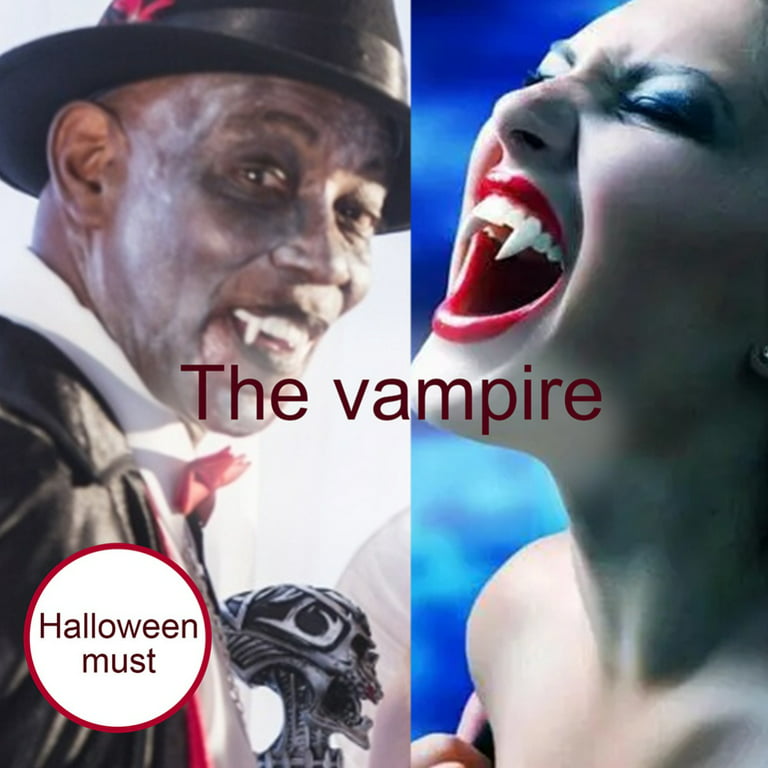 Adult Kids Halloween Party Costume Vampire False Teeth Fangs