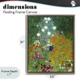 thumbnail image 4 of Stupell Industries French Country Farm Garden Classic Klimt Brown Floating Frame Canvas Art, 25 x 31, by Vintage Hustle, 4 of 8