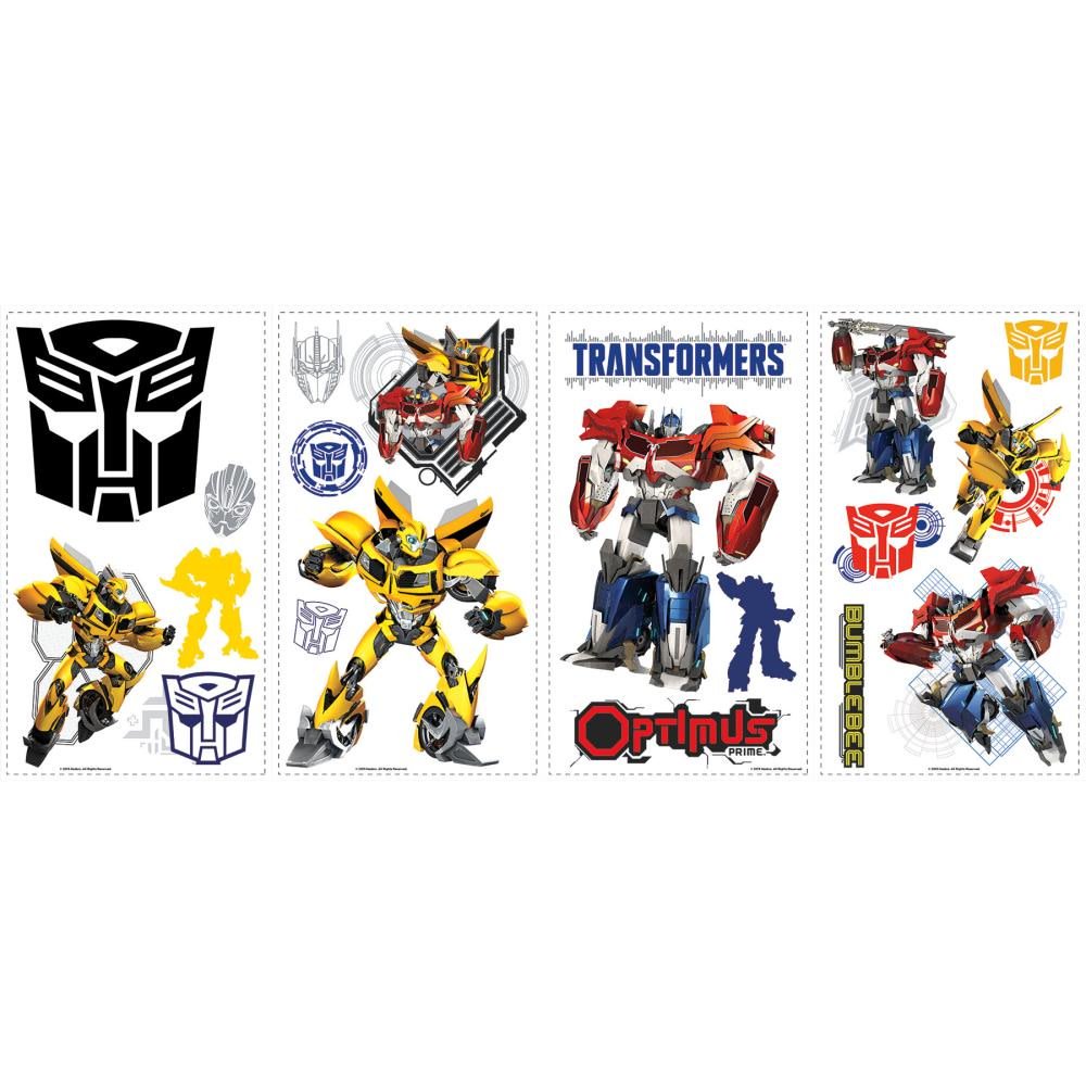 Transformers Autobots Peel and Stick Wall Decals