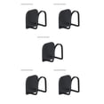 thumbnail image 1 of Injueey Estante de almacenamiento de cocina, toallero de acero inoxidable montado en la pared, soporte de organización sin perforaciones para el hogar, Type5 NO5 Injueey CBP032451, 1 of 6