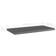 thumbnail image 2 of vidaXL Floating Shelf Wall Bookshelf Board for Living Room Engineered Wood, 2 of 4