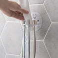 thumbnail image 4 of Soporte de cepillo de dientes Baoblaze autoadhesivo para ducha de baño montado en la pared Cuatro ranuras, 4 of 7