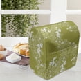 thumbnail image 4 of Sea Shells Lounger Chair Bag, Abstract Swirl and Floral Elements Seahorse Silhouette Pattern Tropical, High Capacity Storage with Handle Container, Lounger Size, Yellow Green White, by Ambesonne, 4 of 5