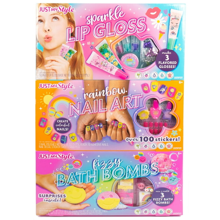 Just My Style 3 in 1 Spa Set Boys and Girls Child Ages 6