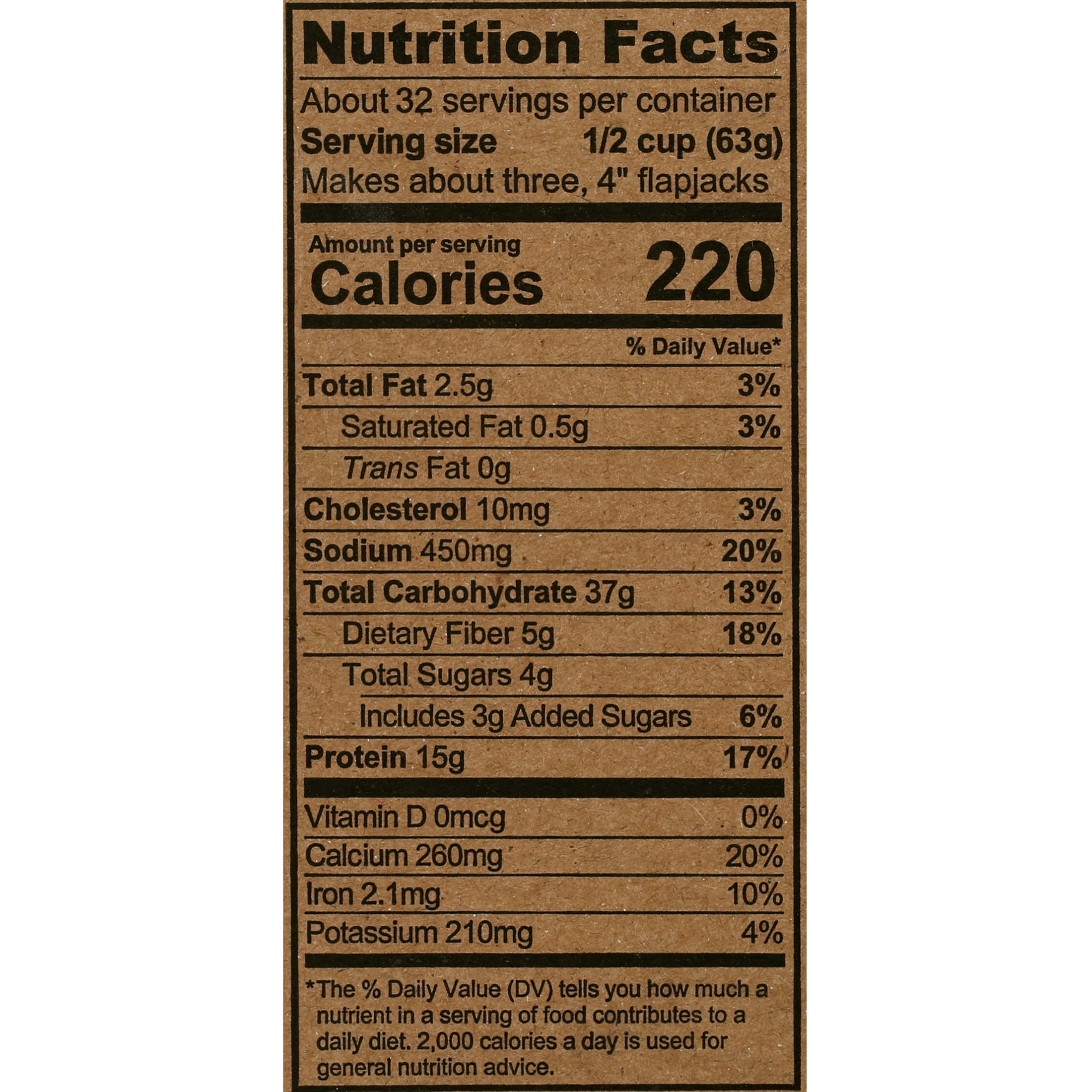 Kodiak Cakes Power Cakes Flapjack and Waffle Mix 72 Ounce