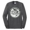 thumbnail image 2 of Wild Bobby, Vandelay Industries Shirt Latex-Related Goods Seinfeld, Pop Culture, Men Long Sleeve Shirt, Heather Black, 3X-Large, 2 of 4