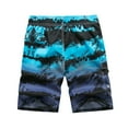 thumbnail image 3 of Men's Swimming Trunks Quick Dry Summer Beach Board Shorts with Multi Pocket, 3 of 8