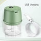 thumbnail image 4 of de Eléctrico USB de Alimentos Inalámbrico Portátil de 250 Ml, Pequeño Procesador de Alimentos para Picar Jengibre-Verde, 4 of 5