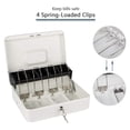 thumbnail image 3 of Boîte de Rangement pour Supermarché avec Tiroir Double Couche Porte-Clés en Métal pour Caisse, 3 of 5