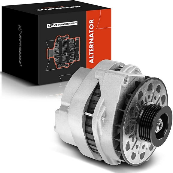 A-Premium Alternator Compatible with Buick LeSabre 1995, Park Avenue 1994-1995 & Oldsmobile 88 1995, 98 1994-1995 & Pontiac Bonneville 1994-1995 V6 3.8L,12V 110A CW 4-Groove Pulley