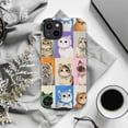 thumbnail image 6 of Bonnet Cat Collage Phone Case, Cute Illustrated Kittens in Headscarves iPhone Cover, Whimsical Artistic Protective Case for iPhone 16 15 14 13 12 11 Plus Pro Max Mini, 6 of 6