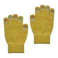 thumbnail image 4 of Guantes térmicos Fernando de invierno con puños elásticos y pantalla táctil color Amarillo, 4 of 8