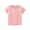 Pink, variant on Toddler Kids Girls Boys Short Sleeve Basic T Shirt Casual Summer Tees Shirt Tops Solid Color Boys Tee Shirts 8