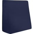 thumbnail image 6 of CirclesHome Wedge Pillow Cover 100% Cotton, Zippered Wedge Pillow Case Protector, Soft, Hypoallergenic & Breathable - Navy (25Wx26Lx10), 6 of 9