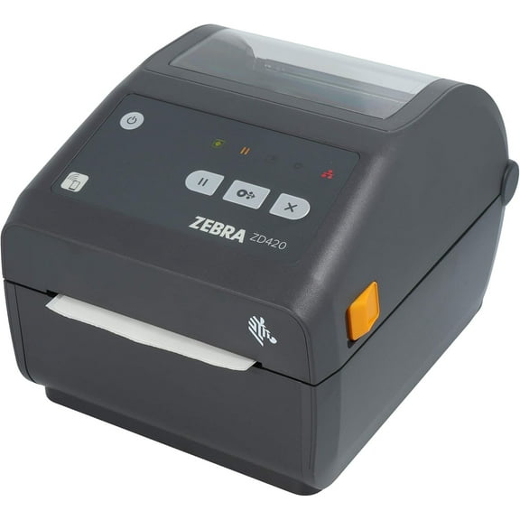 Restored Zebra ZD420 Direct Thermal Desktop Label Printer with Tear-Off Edge 203 DPI, 104 mm (4.09) Max Print Width, Bluetooth LE, LAN & USB, P/N: ZD42042-D0EE00EZ (Refurbished)