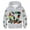 Grey, variant on 67 shirt G'irls Cartoon Graphic Zip Up Hoodie Long Sleeve Pullover Jacket With Anime Print For K'ids Casual Wear And Outdoor Activities