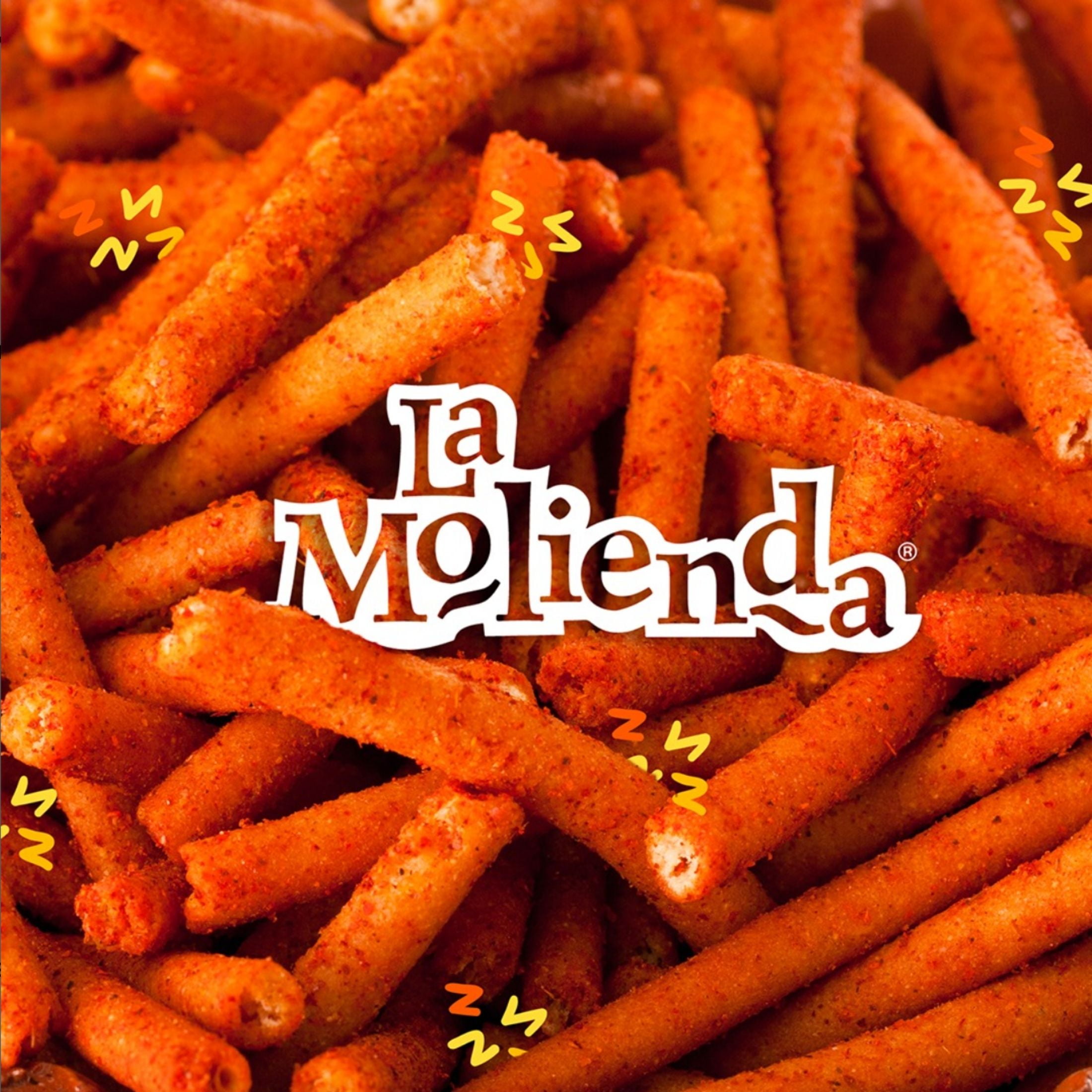 La Molienda Ranchitos Spicy Corn Churros, Mexican Traditional Snack, 5 oz